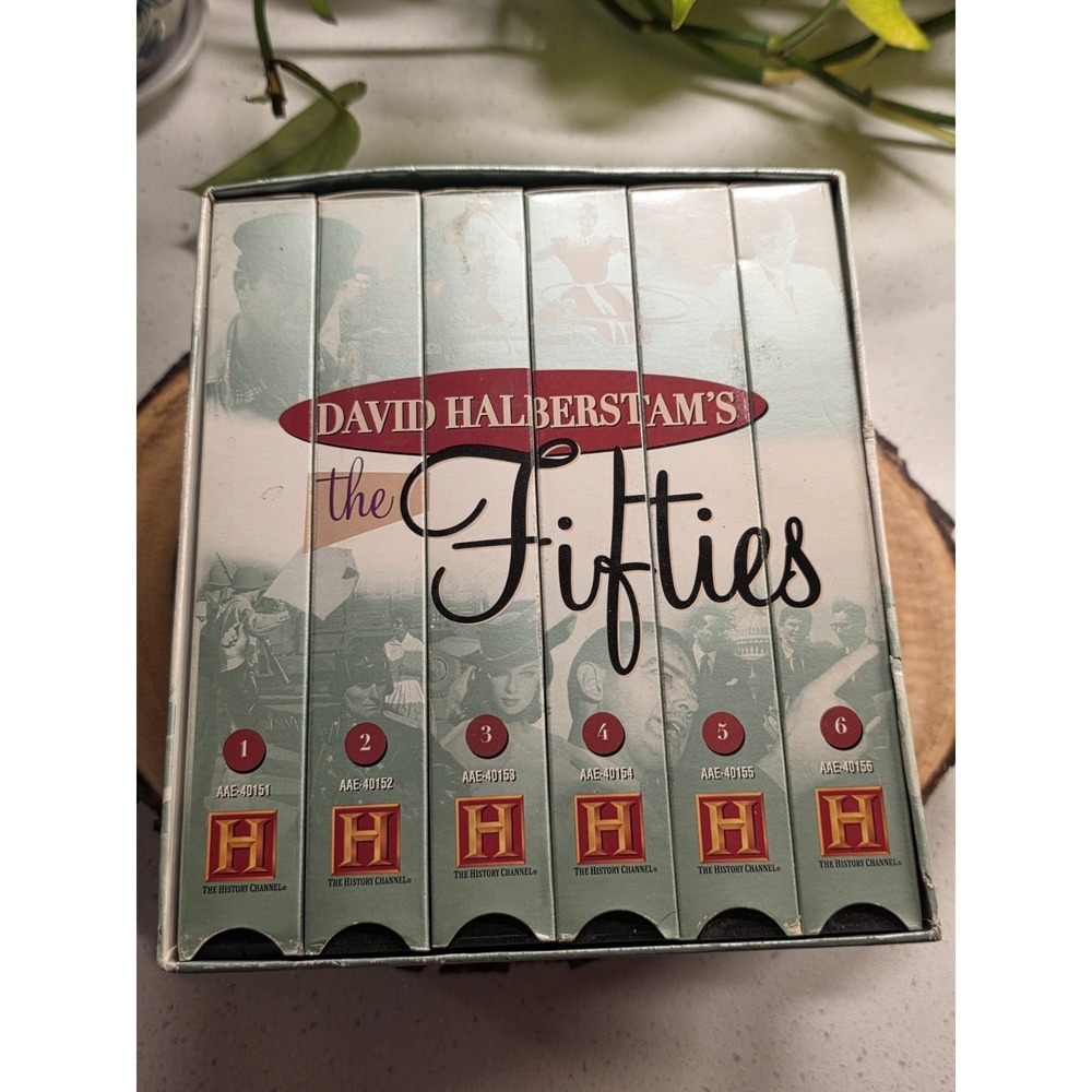 David Halberstam's THE FIFTIES (6) VHS Box Set HISTORY CHANNEL - Pre-owned